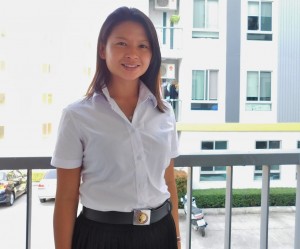 Sumya Paung is studying at Chiang Mai University in Thailand.